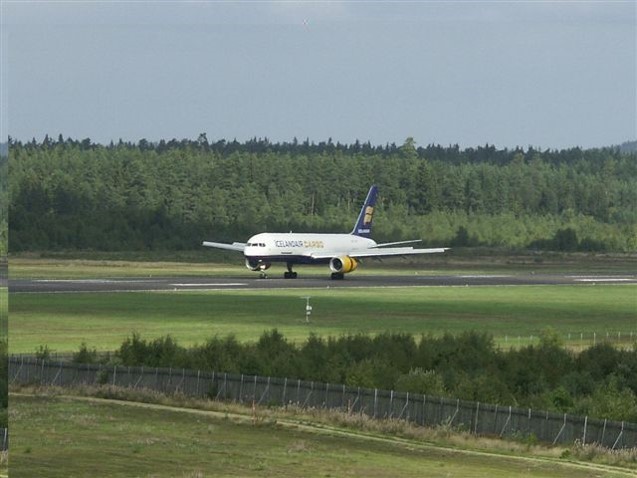 Icelandair landar i Jönköping 2006